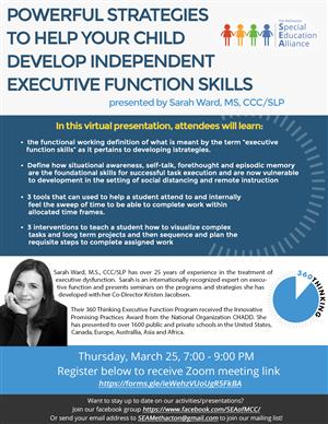 Sarah Ward Executive Function